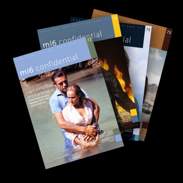 2024 James Bond magazines from MI6 Confidential