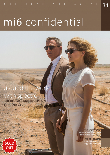 Issue 34 of MI6 Confidential, James Bond Magazine